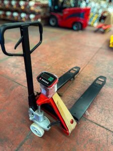 PATIN HIDRAULICO CON BASCULA E IMPRESORA