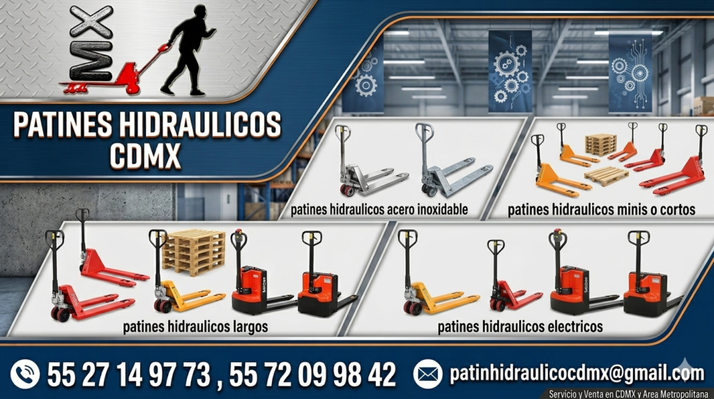 equipos hidraulicos patines hidraulicos