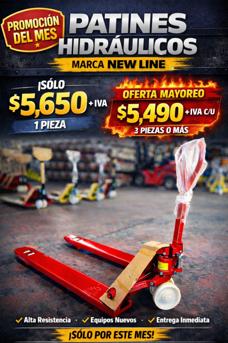 patines hidraulicos new line