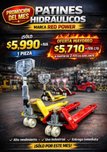 patines hidraulicos red power
